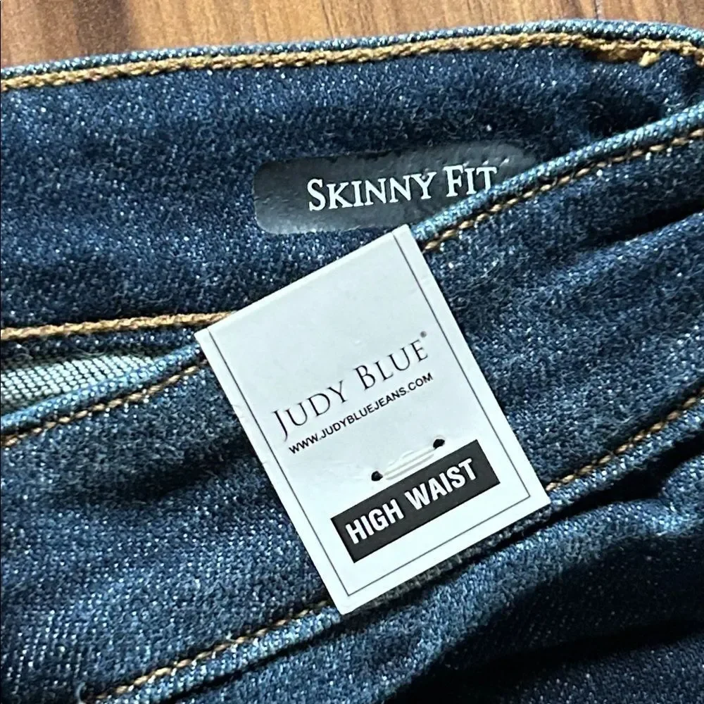 NEW Judy Blue Deep Indigo High Waist Skinny Jeans